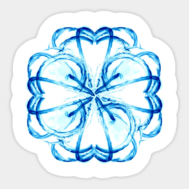 Fire Rose Blue
